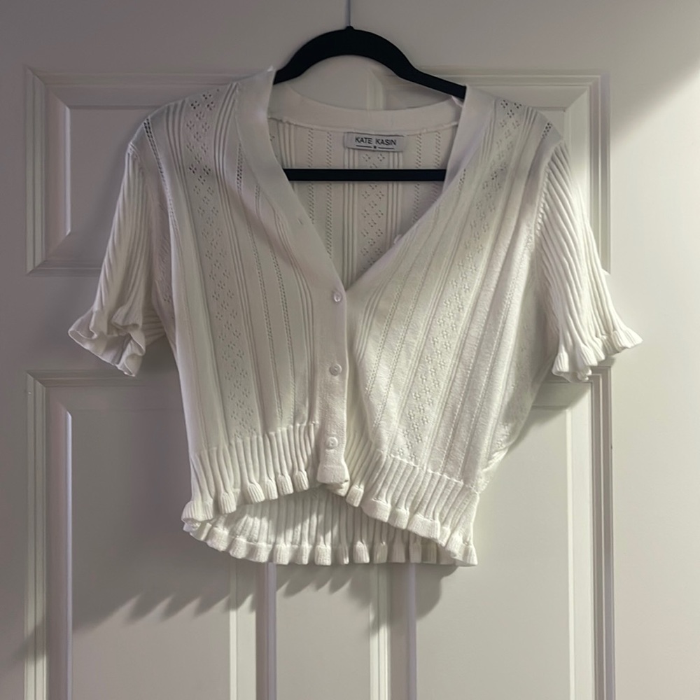 Cropped cardigan